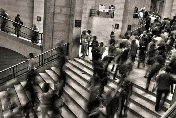 Busy Staircase